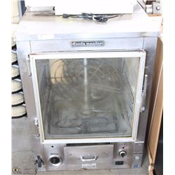 TASTE MASTER 220V ROTISSERIE WITH 2 NEW BURNERS