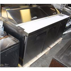 ME-25# TRIPLE DOOR 72" S/S REFRIGERATED SALAD PREP