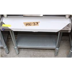 ME-27# 30"X24" S/S  EQUIPMENT STAND W/GALVANIZED