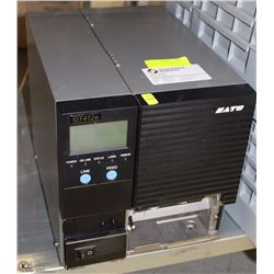 SATO GT 412E LABEL PRINTER
