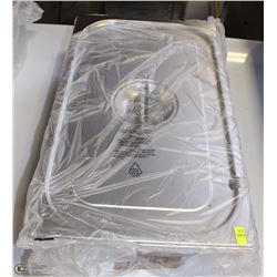 ME-19#  S/S FOOD PAN FULL SIZE 6" DEEP W/LID