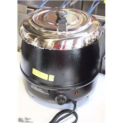 ME-12# COUNTER TOP BLACK SOUP KETTLE