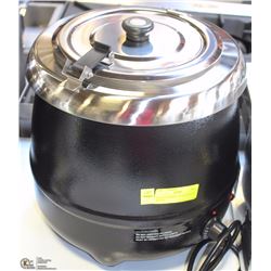 ME-26# COUNTER TOP BLACK SOUP KETTLE