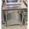 Image 1 : STAINLESS STEEL PREP TABLE