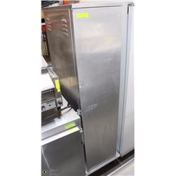 WARMING CABINET 16"X6'X27" DEEP ON CASTORS