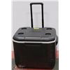 Image 1 : LARGE COLEMAN WHEELED WITH POP UP HANDLE COOLER