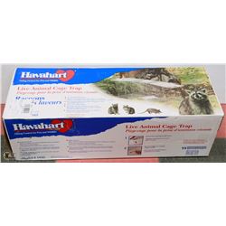 HAVAHART LIVE ANIMAL CAGE TRAP ,CONTROL PETS AND