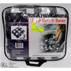 NEW 12 VOLT ELECTRIC BLANKET,FOR CAMPING OR