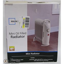 MAINSTAYS MINI RADIANT HEATER