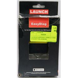 LAUNCH EASYDIAG, VEHICLE CODE READER FOR ANDROID