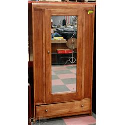 ARMON AND SONS VINTAGE WOOD ARMOIRE