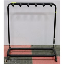 GUITAR STAND - HOLDS UP TO 5 GUITARS