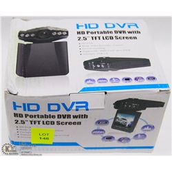 NEW HD DVR DACHCAM W/LCD SCREEN