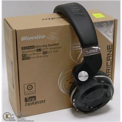 PAIR OF NEW BLUEDIO BLUETOOTH OVEREAR HEADPHONES