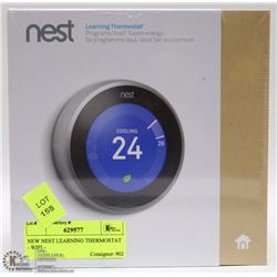 NEW NEST LEARNING THERMOSTAT - WIFI -