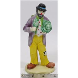 CLOWN ORNAMENT X2