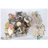 Image 1 : LOT OF ASSORTED FASHION JEWELLERY INCL CLIP ON