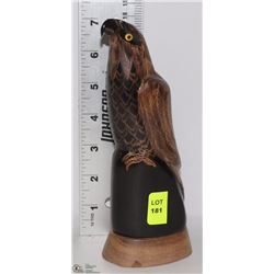 BUFFALO HORN CARVED EAGLE