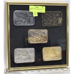 FRAMED COLLECTION DISPLAY OF NEW