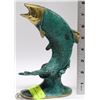 Image 1 : SOLID BRASS LARGE MOUTH BASS FISH - HEAVY