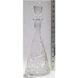 PINWHEEL CRYSTAL DECANTER
