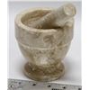 Image 1 : MORTAR AND PESTLE NATURAL STONE GRANITE 4" BOWL