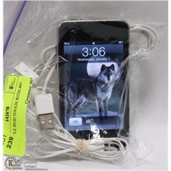 8 GB APPLE IPOD TOUCH WITH 497 SONGS,