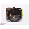 Image 1 : MOVADO WATCH W/ BROWN LEATHER STRAP