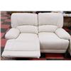 Image 2 : NEW WHITE ANDERSON BONDED LEATHER SOFA AND