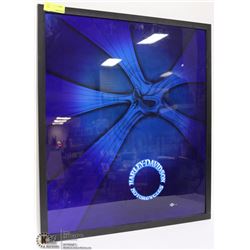 HARLEY DAVIDSON LTD EDITION 17/50 FRAMED ART