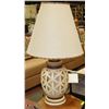 Image 1 : LARGE TABLE LAMP (BASE AND LAMP) 36" TALL