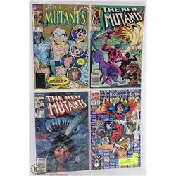FOUR 1ST APPEARANCE "NEW MUTANTS" COMICS