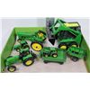 Image 1 : 7PC OF JOHN DEERE FARM MACHINERY (METAL)