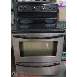 FRIGIDAIRE SELF CLEANING STOVE, GLASS TOP