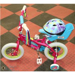 LITTLE GIRLS DISNEY MC STUFFINS BIKE WITH