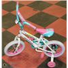Image 1 : LITTLE GIRLS HUFFY SEA STAR BIKE WITH TRAINING