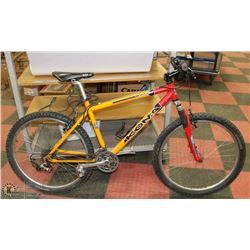 KONA BLAST 24 SPEED FR SUSPENSION MTN BIKE