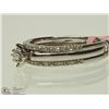 Image 2 : #35-10K WHITE GOLD DIAMOND RING SET