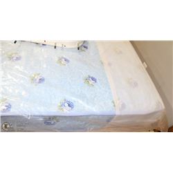NEW QUEEN SIZE FLORAL FLIPPABLE MATTRESS