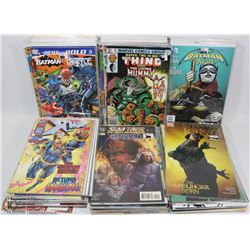 BOX OF 100 ASST COLLECTORS COMICS