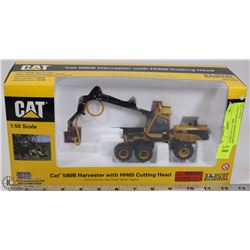 1:50 DIE CAST CAT 580B HARVESTER/HH65 CUTTING HEAD