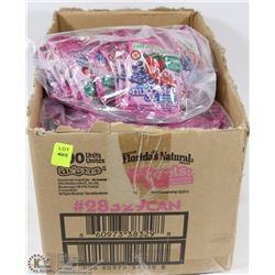 CASE WITH 200 PKGS. NATURAL BERRY CANDY