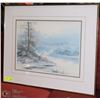 Image 1 : ESTATE FRAMED WATERCOLOUR BY J. VERRETT