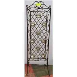 3FT METAL TEALIGHT HOLDER