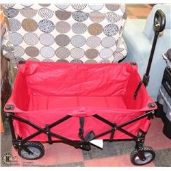 NEW MACWAGON FOLDING SPORTS WAGON, OPENS AND