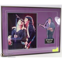 PAUL & LINDA MCCARTNEY NEW WORLD TOUR SEPTEMBER