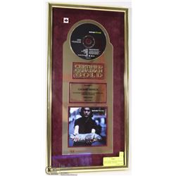 DAVID USHER CERTIFIED CANADIAN GOLD AWARD CANADIAN