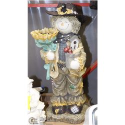 CERAMIC SCARECROW 26" TALL