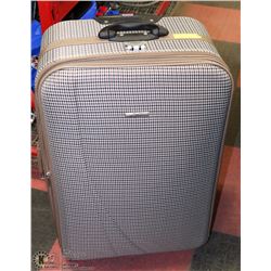 MAK'S PLAID 2 WHEEL SUITCASE