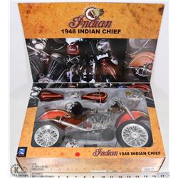 1948 INDIAN CHIEF MOTORCYCLE 1:6 SCALE MODEL KIT